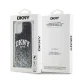 DKNY iPhone 11 / Xr vāciņš Liquid Glitter Big Logo, melns