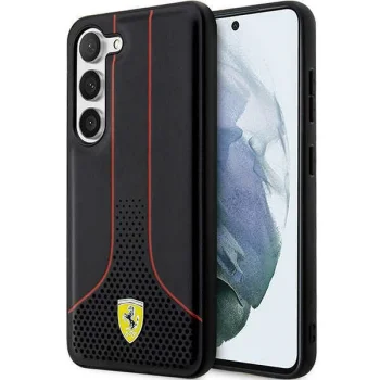 Ferrari 296P Vāciņš Samsung Galaxy S23 Telefonam - Melns