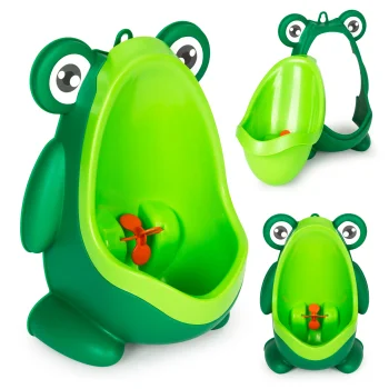 Bērnu pisuārs zēniem Varde ar piesūcekņiem ECOTOYS