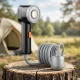 4Fizjo Mountain Goat pārnēsājama tūrisma duša ar sūkni, USB, LED