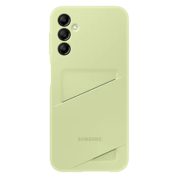 Original Samsung Galaxy A14 5G (SM-A146) / 4G (SM-A145F/DSN) Card Slot Cover Case, Lime (EF-OA146TGEGWW) | Oriģināls...