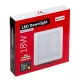 Maclean MCE374 S LED griestu panelis, 18W, 4000K, 170x170mm