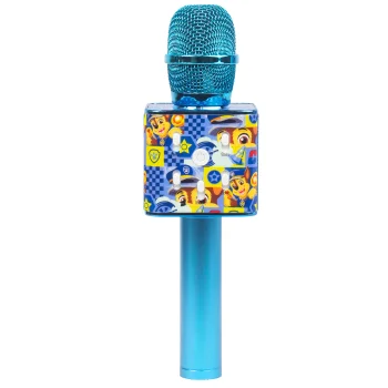 Paw Patrol EMX-010246 bezvadu karaoke mikrofons, Zils