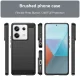 Vāciņš Xiaomi Redmi Note 13 Pro tālrunim Carbon Case, melns