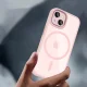 Tech-Protect iPhone 15 vāciņš MagMat MagSafe, caurspīdīgi rozā