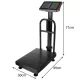 Uzglabāšanas Svari Līdz 150 Kg 23537 | Storage Scale Up To 150Kg
