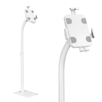 Maclean MC-467W grīdas statīvs planšetdatoram, 7.9"-11", balts