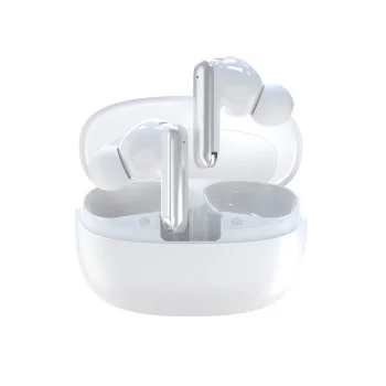Bezvadu austiņas Dudao U21 TWS ANC ENC Bluetooth 5.4, baltas