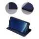 Samsung Galaxy S21 FE 5G (SM-G990B/DS) Genuine Leather Wallet Phone Cover, Blue | Telefona Vāciņš Maciņš Apvalks...