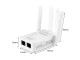 WiFi signāla pastiprinātājs, atkārtotājs 300Mbps, 4 antenas, balts