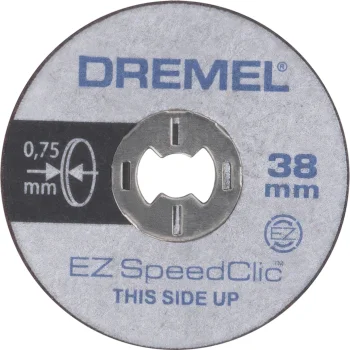 Griešanas diski metālam Dremel SC409 EZ SpeedClic, 38 mm, 5 gab.