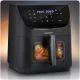 Karstā gaisa friteris Berdsen BD-660, 8 L, 1700 W, melns