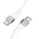 Wozinsky WSTCC2 USB-C uz USB-C PD 65W kabelis 2 m balts