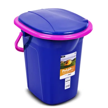 Pārnēsājamā tualete GreenBlue GB320BR, 19L, tumši zila/rozā
