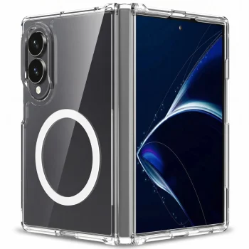 Tech-Protect FlexAir Hybrid MagSafe vāciņš Samsung Galaxy Z Fold 8, caurspīdīgs