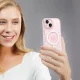 Tech-Protect iPhone 15 vāciņš FlexAir Hybrid MagSafe, caurspīdīgs ar spīdumiem