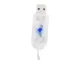 LED mikro gaismas aizkars 300 LED 3x3m, silti balts