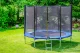 FUNFIT Dārza Batuts ar Drošības Tīklu un Kāpnēm, 252 cm | Garden Trampoline with Safety Net and Ladder