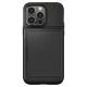 Apple iPhone 14 Pro Max 6.7\'\' Spigen Slim Armor Cs Case Cover, Black | Telefona Vāciņš Maciņš Apvalks Bampers