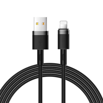 Joyroom N2 USB-A uz Lightning kabelis 2.4A 1.2m Melns