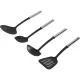 Virtuves piederumu komplekts Brabantia 260285, 4 gab., Black / Silver