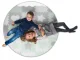 Ricokids Putu Puzles Grīdas Paklājiņš 151x151cm, 16 gab. komplekts, Pelēks-piparmētra | Puzzle Foam Mat