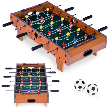 Ecotoys koka mini galda futbols bērniem, 69x35,5 cm