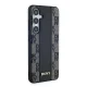 Dkny Samsung Galaxy S24+ vāciņš Leather Checkered Mono Pattern MagSafe, melns