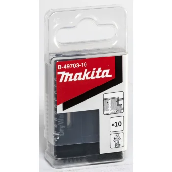 Ģipškartona zāģa asmeņi Makita B-49703-10, 55 mm, 10 x 10 gab., melni