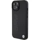 BMW Leather Hot Stamp MagSafe vāciņš Apple iPhone 15 Plus 6.7\", melns