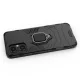 Vāciņš OnePlus Nord N20 5G Ring Armor, hibrīda ar gredzenu, melns