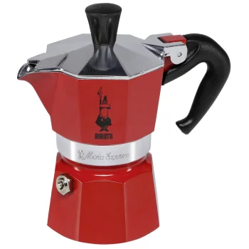 Bialetti Moka Express 1TZ espresso kafijas kanna, Sarkana