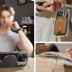ESR Classic Hybrid Kickstand HaloLock MagSafe vāciņš un aizsargstikls iPhone 16 Pro, caurspīdīgs