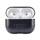 Audi Leather Big Logo maciņš AirPods Pro 2, melns
