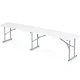 Plonos 440200 saliekams dārza un banketu sols 180 cm, balts