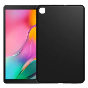 Xiaomi Redmi Pad Pro 4G / 5G 12.1'' Matt Silicone Color Case Cover, Black | Silikona Vāciņš Maciņš Apvalks Bampers