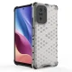 Vāciņš Xiaomi Poco F3 / Redmi K40 / K40 Pro / K40 Pro+, Honeycomb, caurspīdīgs