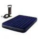 Intex 64765 divvietīgs piepūšamais matracis 203x152x25 cm ar pumpi un spilveniem