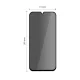 Tech-Protect Glass Spy+ privātuma aizsargstikls Galaxy A16 / A26 / A17 (2 gab.)