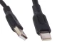 Izturīgs USB-A uz USB-C kabelis, 1.4m, 2.1A