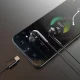 Dudao X3C+ USB-C vadu austiņas 1.2m, melnas