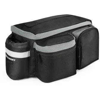 Wozinsky velosipēda somiņa ar plecu siksnu 6l melna (WBB3BK) | bike carrier bag with shoulder strap black