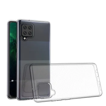 Samsung Galaxy A12 (SM-A125F/DSN) Ultraslim TPU Case Cover, Transparent | Caurspīdīgs Silikona Vāciņš Maciņš...