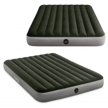 Piepūšamais matracis INTEX 64109 203x152x25 cm, 2 personām, zaļš