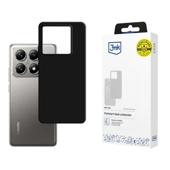 3mk Matt Case vāciņš Xiaomi 14T Pro, Melns