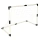 Bērnu futbola vārtu komplekts (2 gab.) ar bumbām un pumpi, 95x48x70 cm
