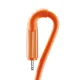 Joyroom S-A59 Vibrant Series USB-C uz Lightning kabelis 30W 1.2m, oranžs
