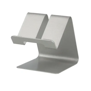 S014 Telefona Planšetdatora Galda Statīvs Turētājs, Sudraba | Desktop Phone Tablet Holder Stand