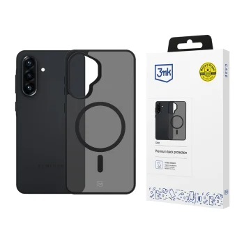 3mk Smoke MagCase vāciņš priekš Samsung Galaxy A37, pelēks caurspīdīgs