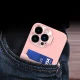 Hurtel iPhone 14 Pro Max atverams vāciņš maciņš grāmatiņa Leather Stand Case, rozā